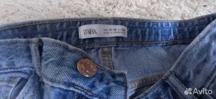 Джинсы mom zara 152