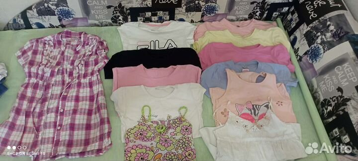 Вещи пакетом на девочку