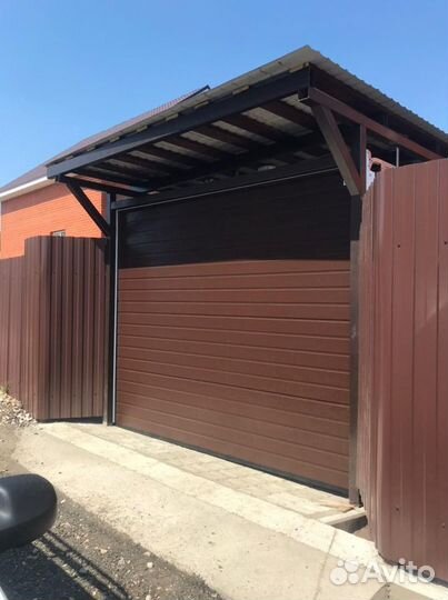 Автоматические секционные ворота