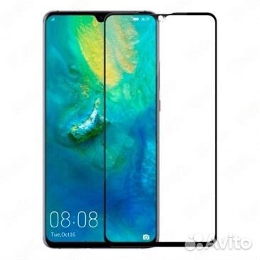 Защитное стекло для Honor Huawei Mate 20x Full чер