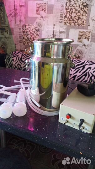 Доильный аппарат для коз