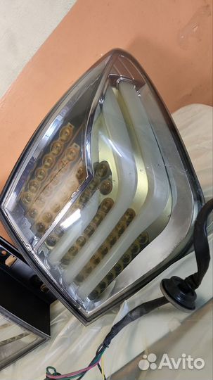 Задние фонари на chevrolet cruze bmw style