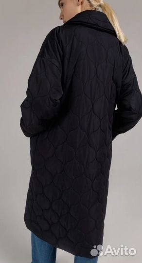 Пальто черное женское Incity 46-48(м), рост 170см