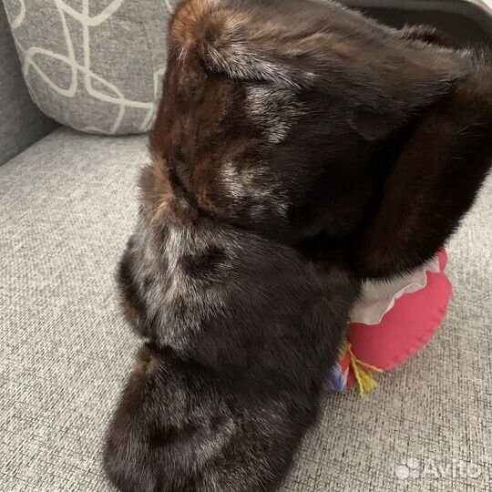 Мужская шапка норковая