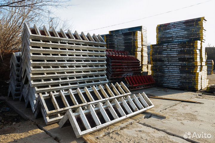 Аренда опалубки стен, колонн, перекрытий