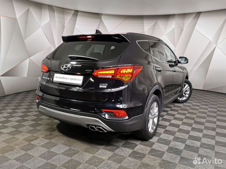 Hyundai Santa Fe 2.2 AT, 2018, 130 000 км