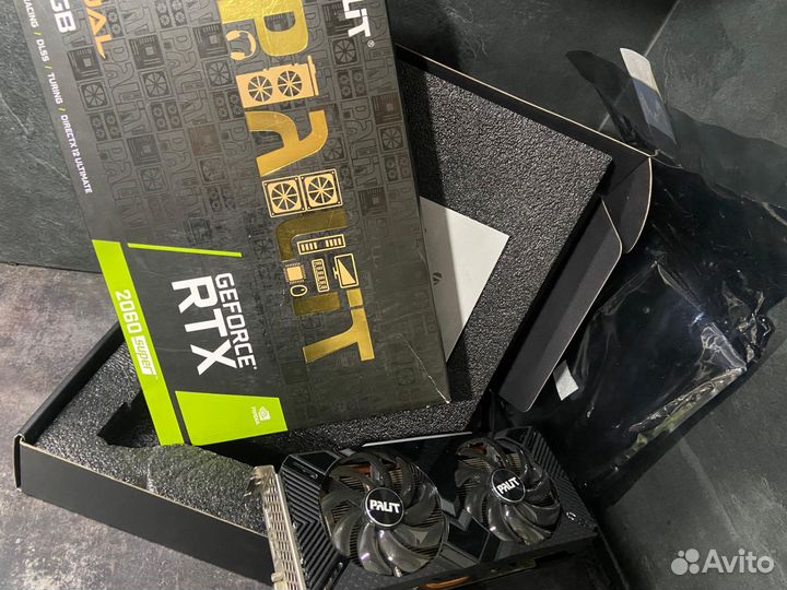 Видеокарта RTX 2060 Super Palit Dual 8gb