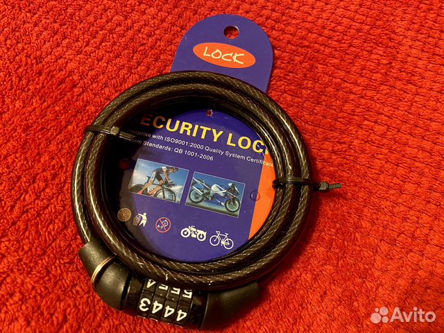 Замок для велосипеда