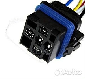 Колодка под водонепроницаемое реле 5 контактов