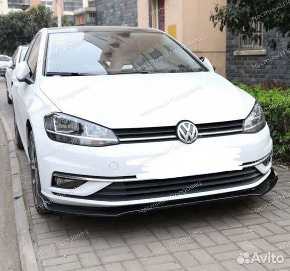 Сплиттер губа Volkswagen Golf 7