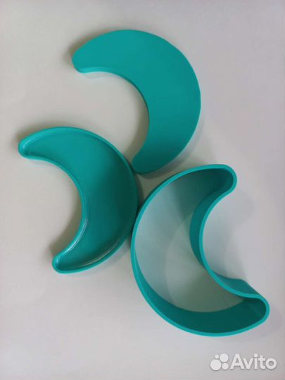 3d форма для бомбочек полумесяц