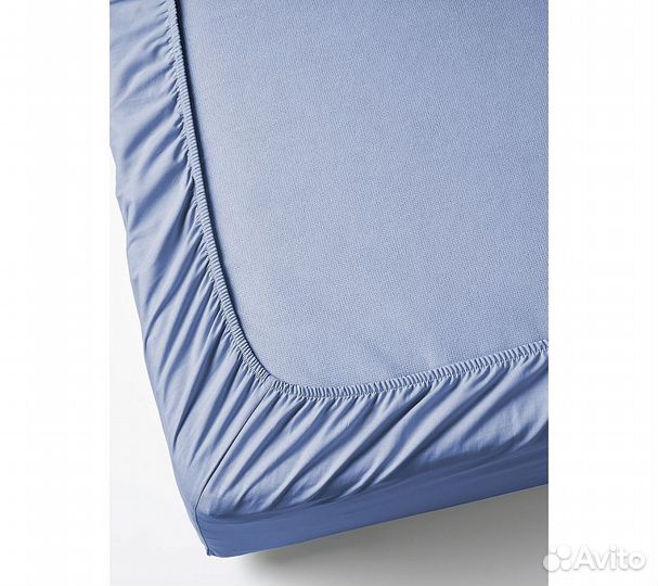 Простынь GoodNight Сатин 160х200х20 Лаванда на рез