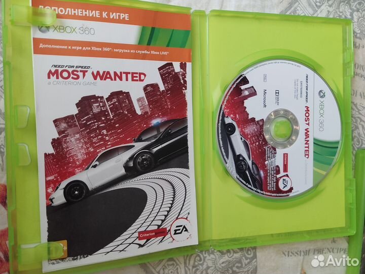 Игры на xbox 360 Most wanted