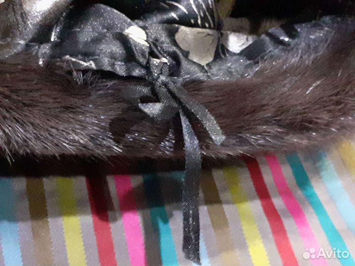 Шапка норковая женская