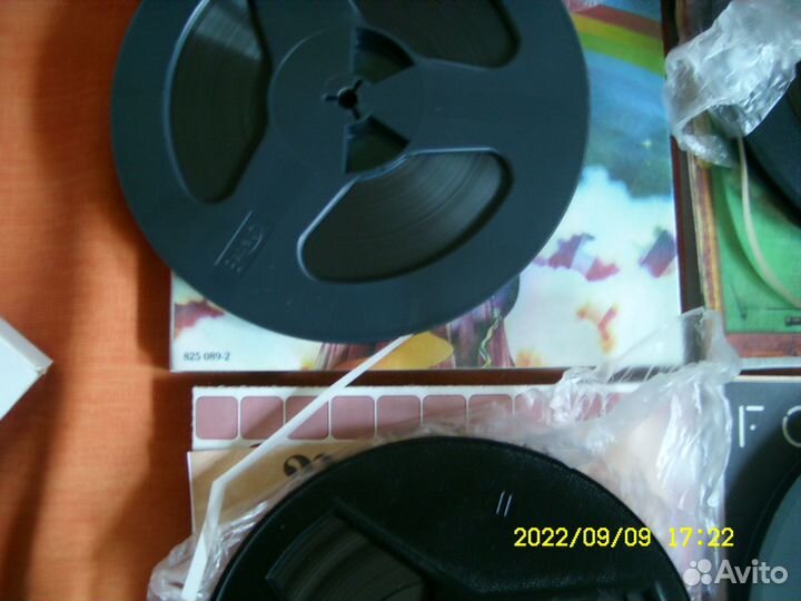 Магнитная лента 550 м катушки 18 см с записью