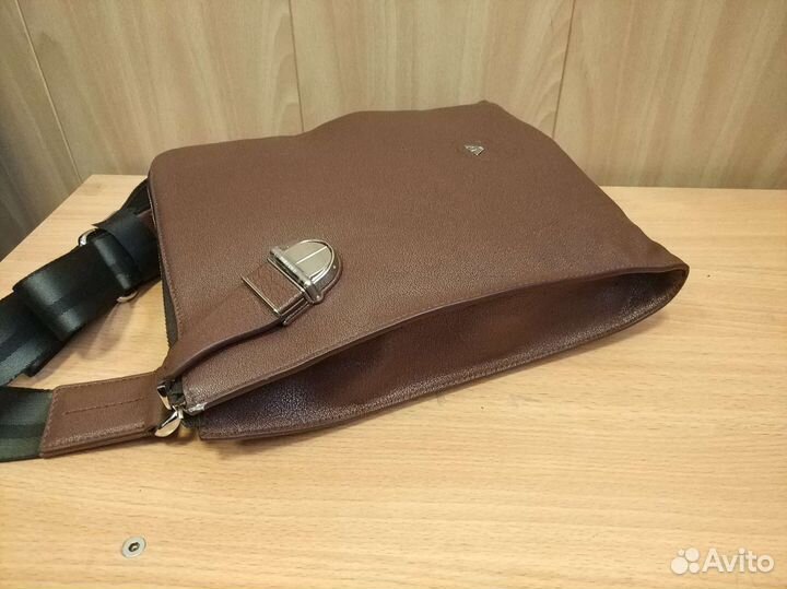 Giorgio Armani мужская сумка цв.шоколад