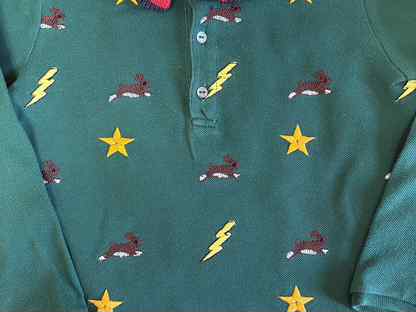 Кофта поло Gucci на 3 года с вышивкой, Москва