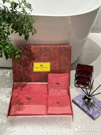 Набор махровых полотенец Etro Италия Оригинал