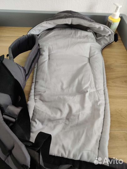 Рюкзак-кенгуру BabyActive Simple серый