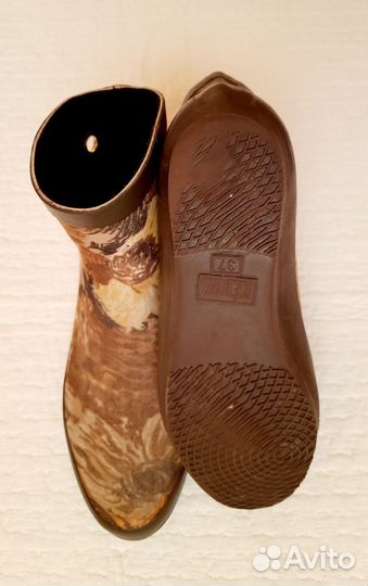 Женские резиновые сапоги keddo