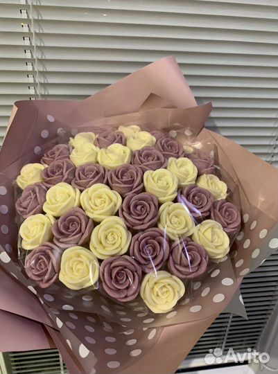 Шоколадные цветы