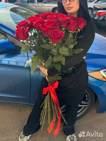 Метровые розы