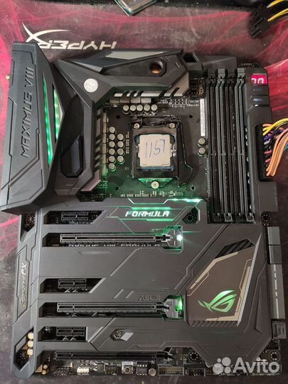 Материнская плата lga 1151 Asus ROG maximus viii f