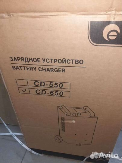 Пускозарядное устройство 12 24 вольт edon CD-650