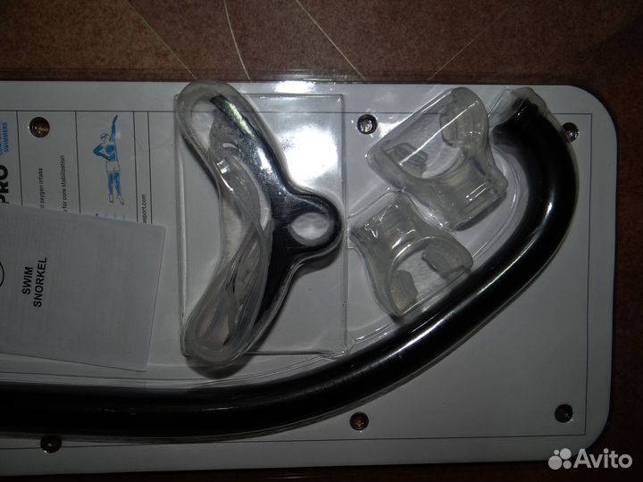 Трубка для плавания arena swim snorkel PRO