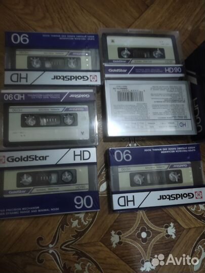 Аудиокассета новая голдстар