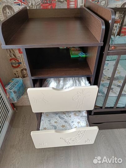 Детская кроватка трансформер