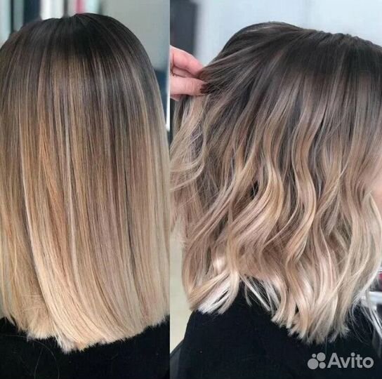 Окрашивание волос. Стрижка волос