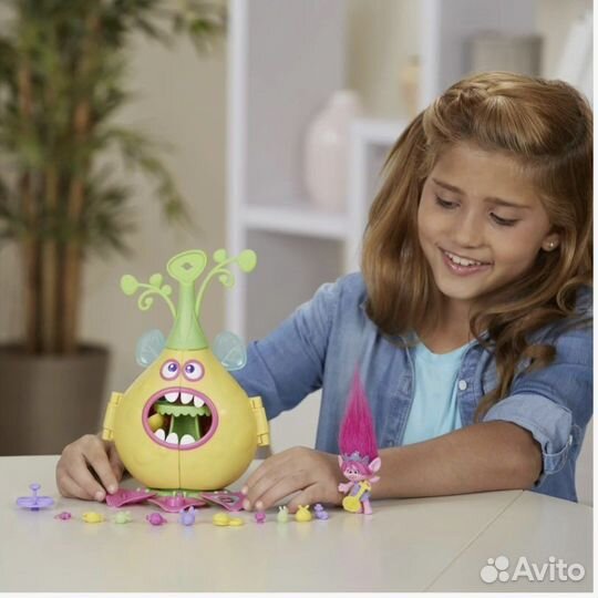 Тролль Розочка и Волшебный домик набор