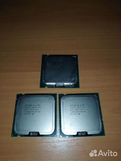 Процессор intel Core 2 duo