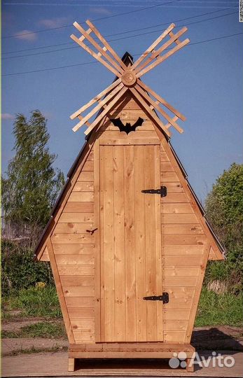 Дачный туалет с установкой Ю101