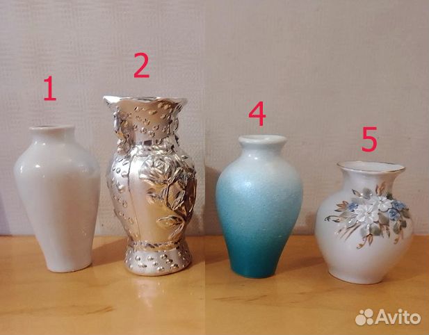 Вазочки сувенирные