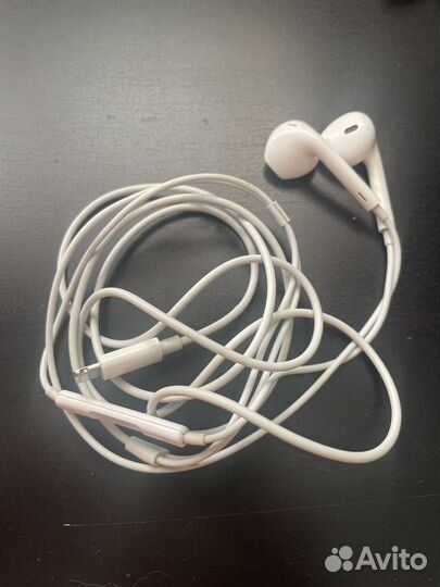 Наушники apple проводные lightning