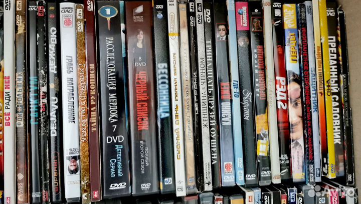 Фильмы и сериалы на dvd