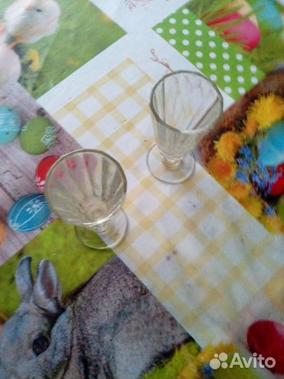 Лафитники и хрустальные кружки СССР