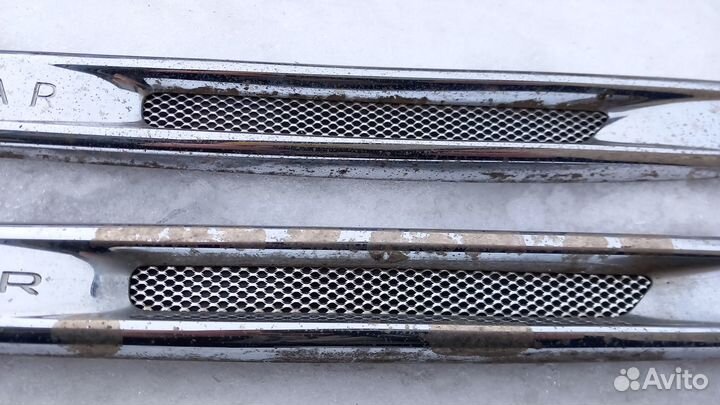 Jaguar XJ X351 2009-15 хром молдинг правого крыла