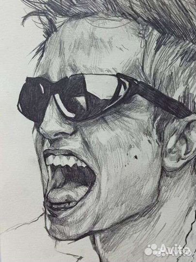 Рисунки на заказ; бумага/холст