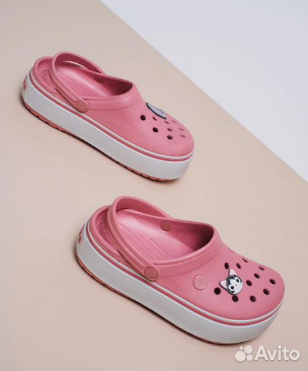 Crocs на платформе
