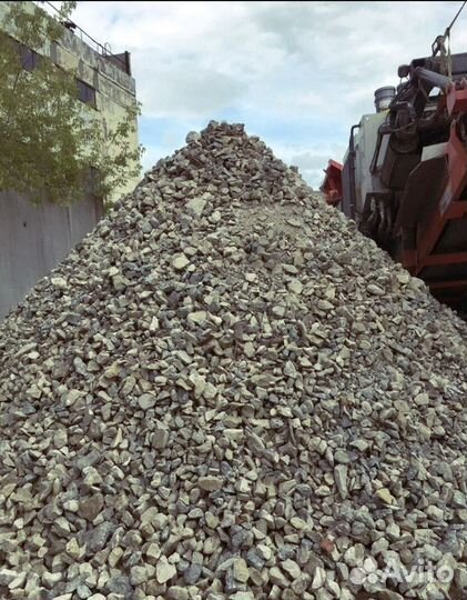 Щебень вторичный5-20 с доставкой
