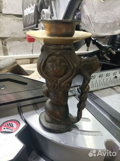 Подсвечник латунь СССР
