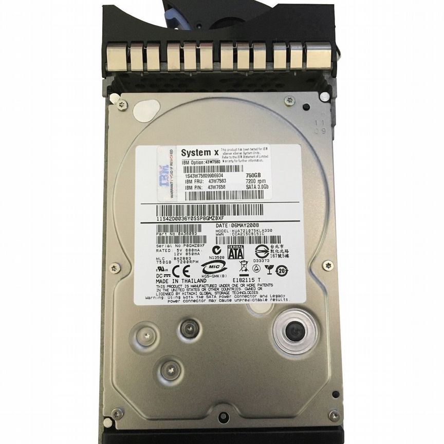 [43W7583] Жесткий Диск Ibm 750gb 43w7658 Sata2 3.5 43w7583