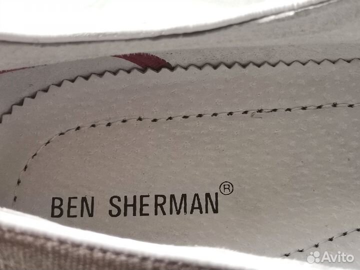 Туфли дерби лето Ben Sherman (р.45-46/30-30,5см)