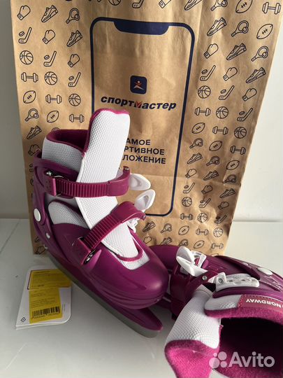 Новые детские коньки 29-32