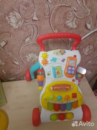 Каталка- ходунки BabyGo со светом и звуком
