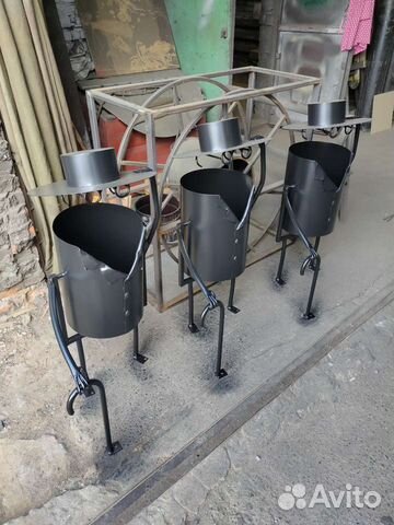 Урны металлические