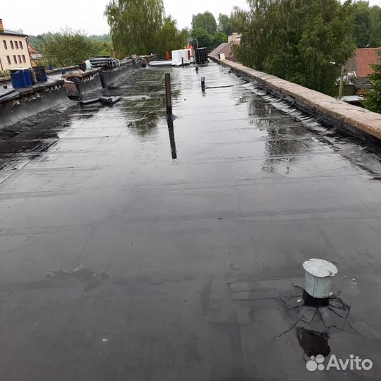 Крыша кровельные работы